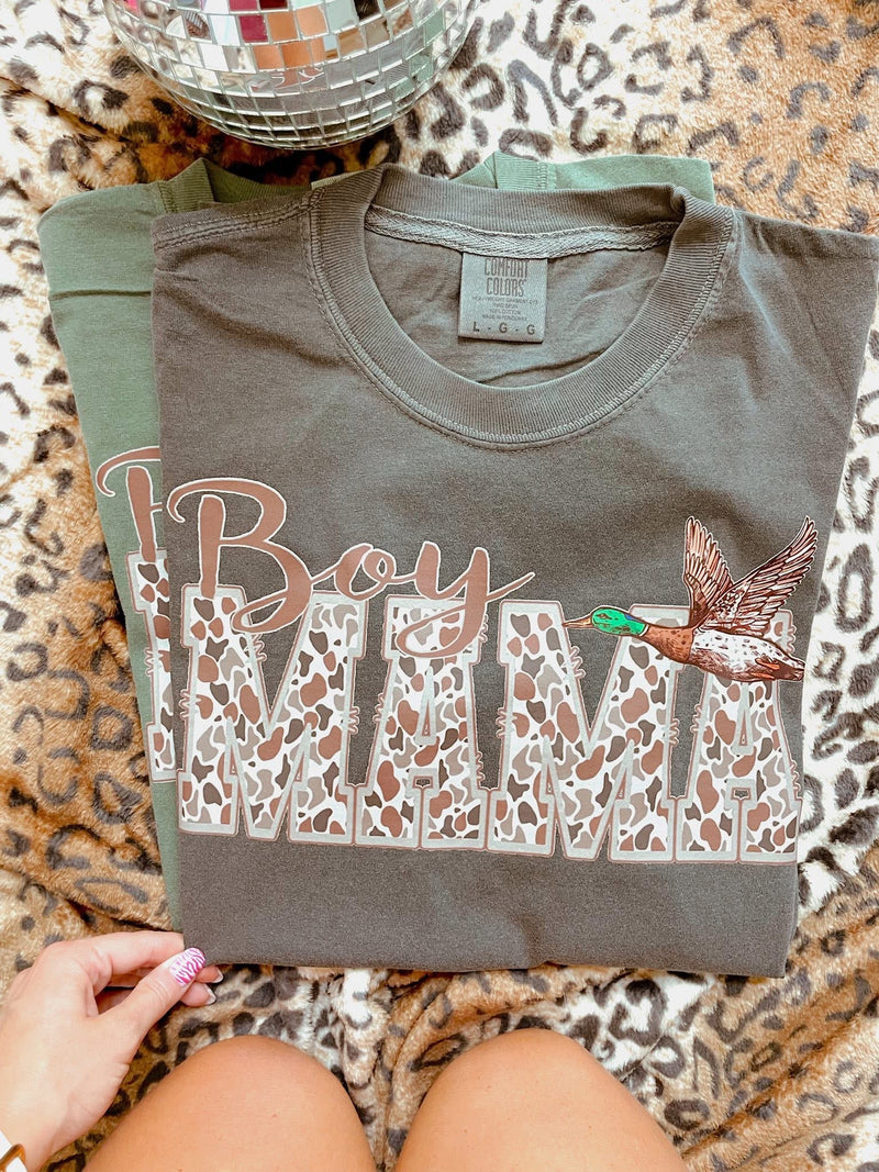 Boy Mama tee (2 color options)