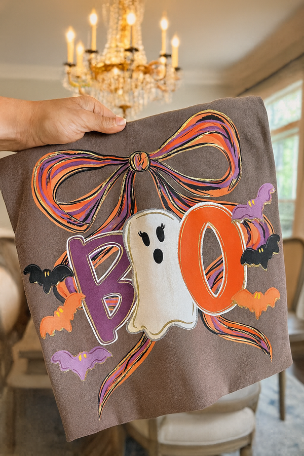 Boo Bow tee