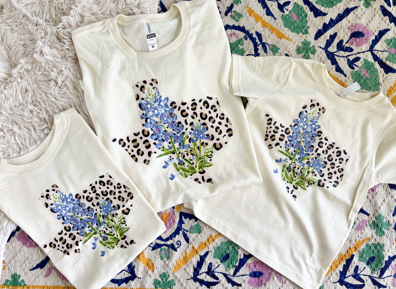 Bluebonnet Texas tee