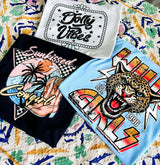 Wild girls blue tee