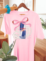 Girly chic drinks tee (multiple options)