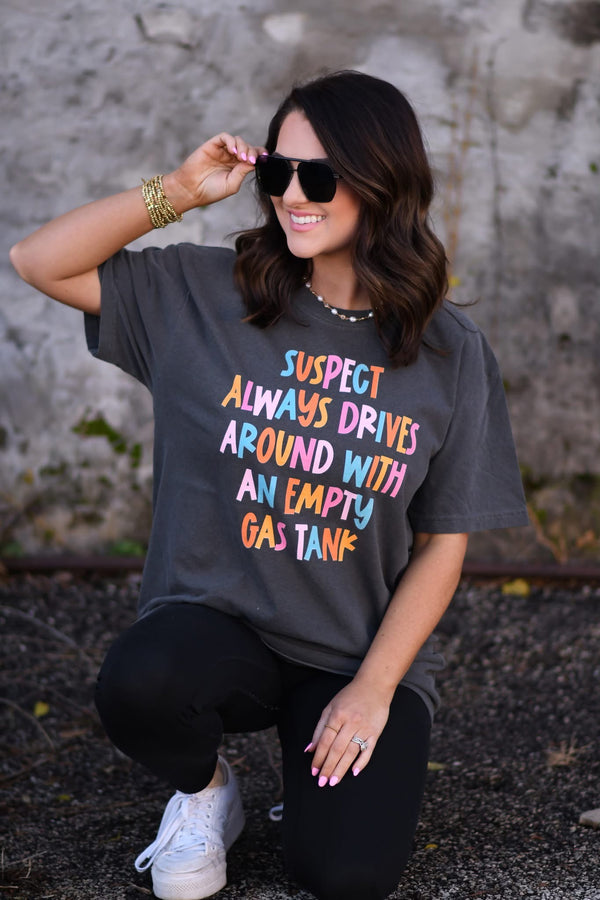 Suspect is…. (Multi options design)