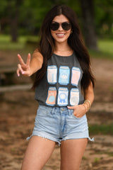 Cute Beer Cans Pepper tank