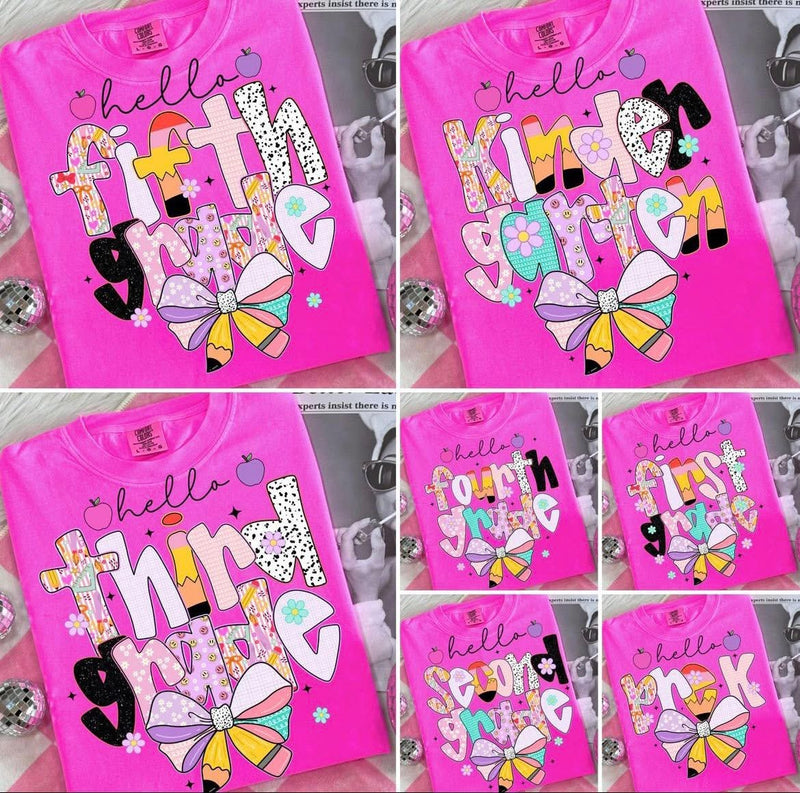Cutie Grade tees (adult and youth)