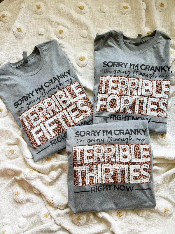 Sorry I’m cranky tee