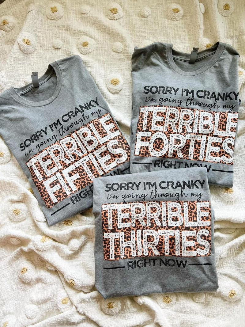 Sorry I’m cranky tee