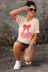 Wild checker cherries tee