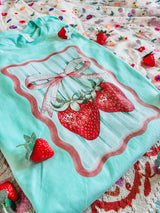 Cute Strawberry mint tee