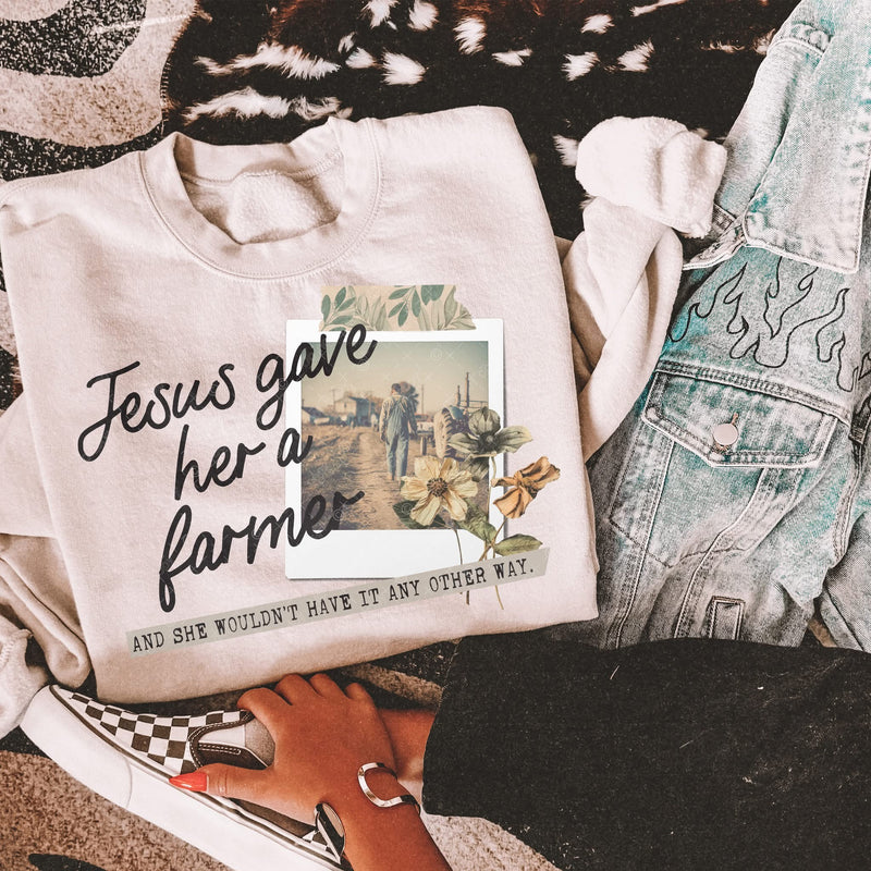 Jesus Gave her.... design sweatshirt or tee