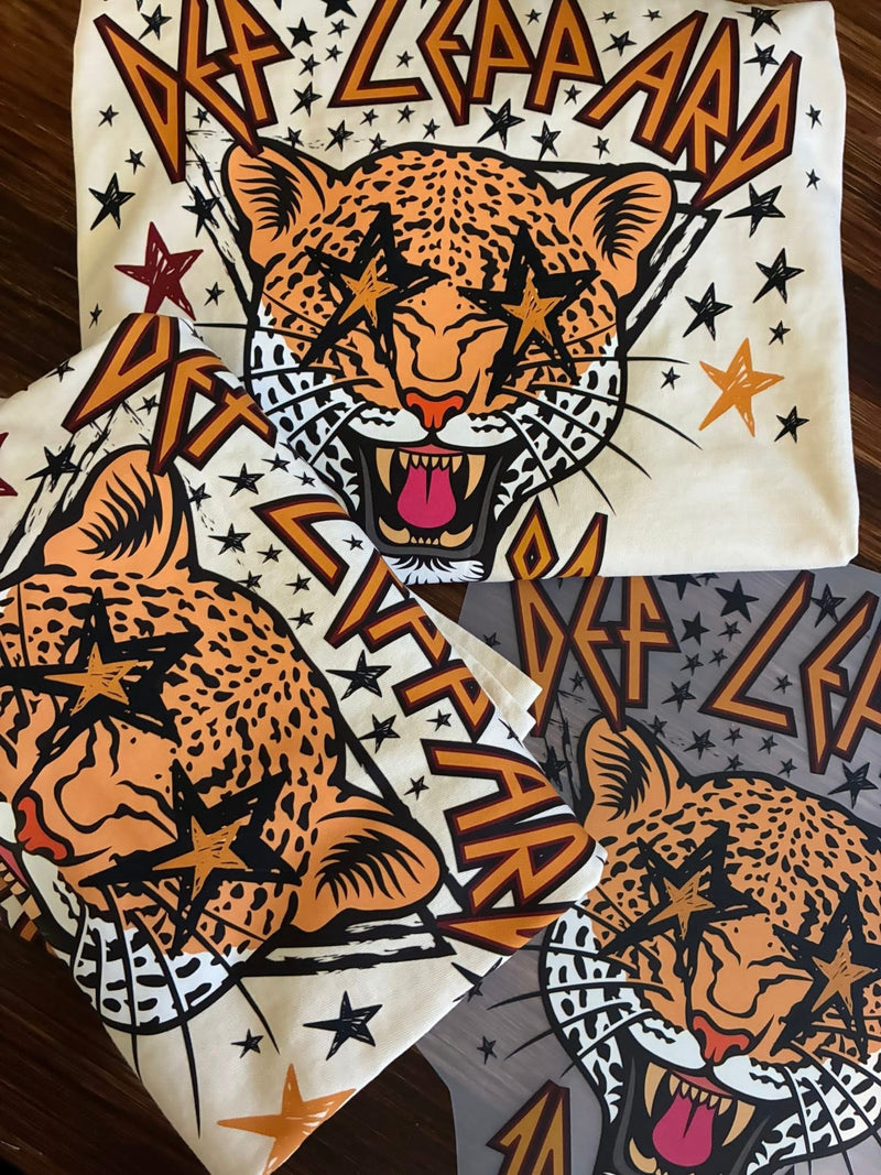 Def Leopard all the vibes tee