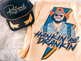 Hankin & Drankin tee or tank