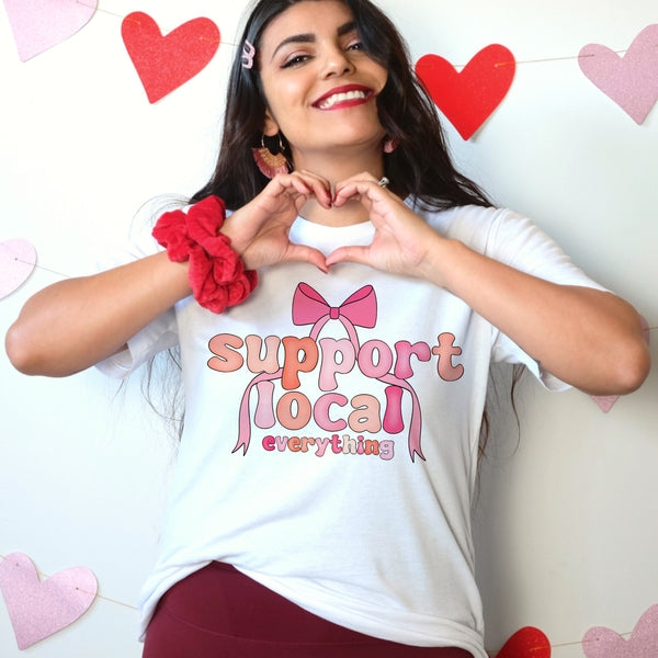 Support Local everything tee