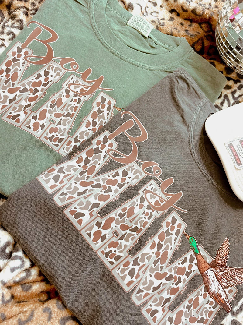 Boy Mama tee (2 color options)