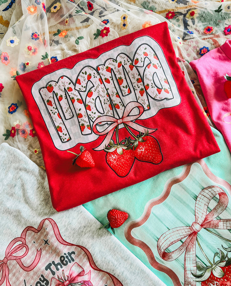 Strawberry Mama tee