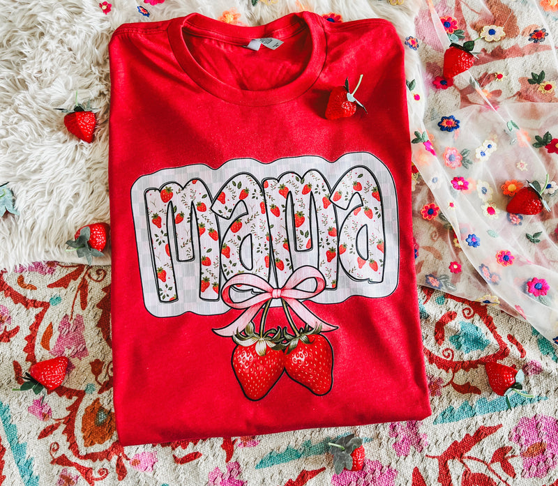 Strawberry Mama tee