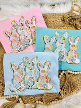 Precious trios bunny tee (3 color options)