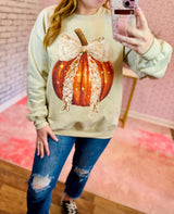 Vintage Lace Pumpkin tee