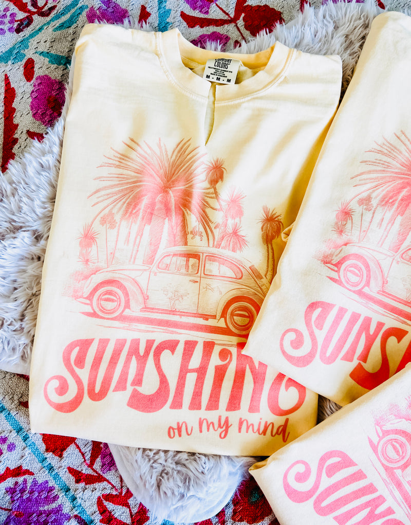 Sunshine on my mind tee