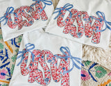 USA floral bows tee