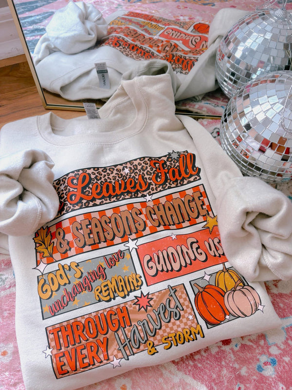Leaves Fall & seasons change sweatshirt