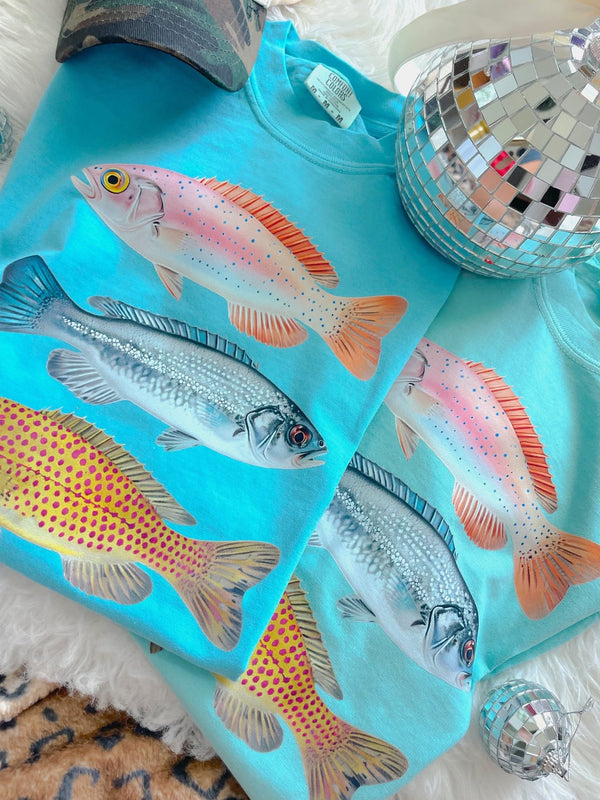Pretty fish tee
