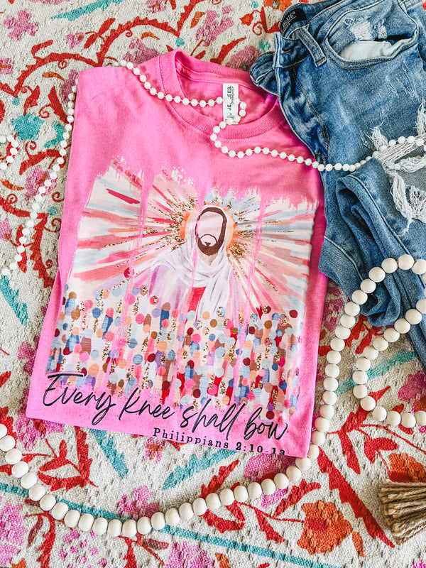 Every knee shall bow tee