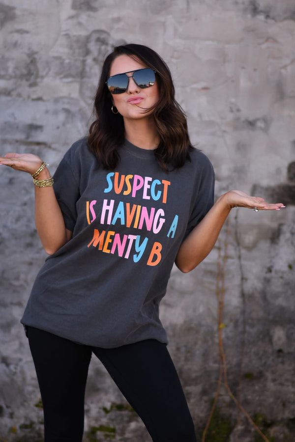 Suspect is…. (Multi options design)