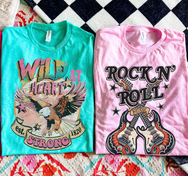 Rocker tees (4 options)