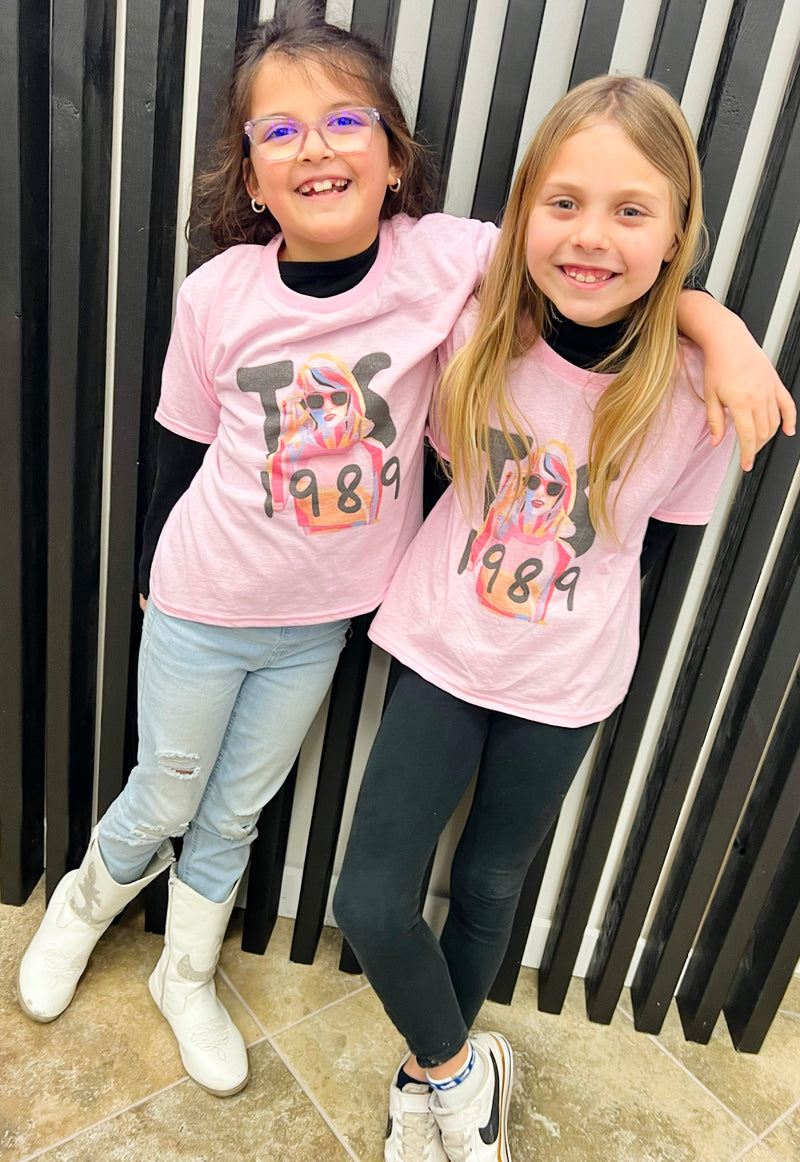 Taylor Tot 1989 watercolor youth tee