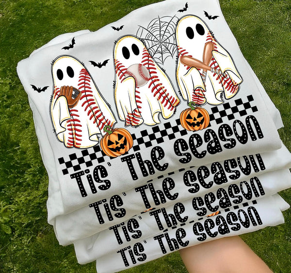 Tis the season - baseball ghouls tee (adult and youth)