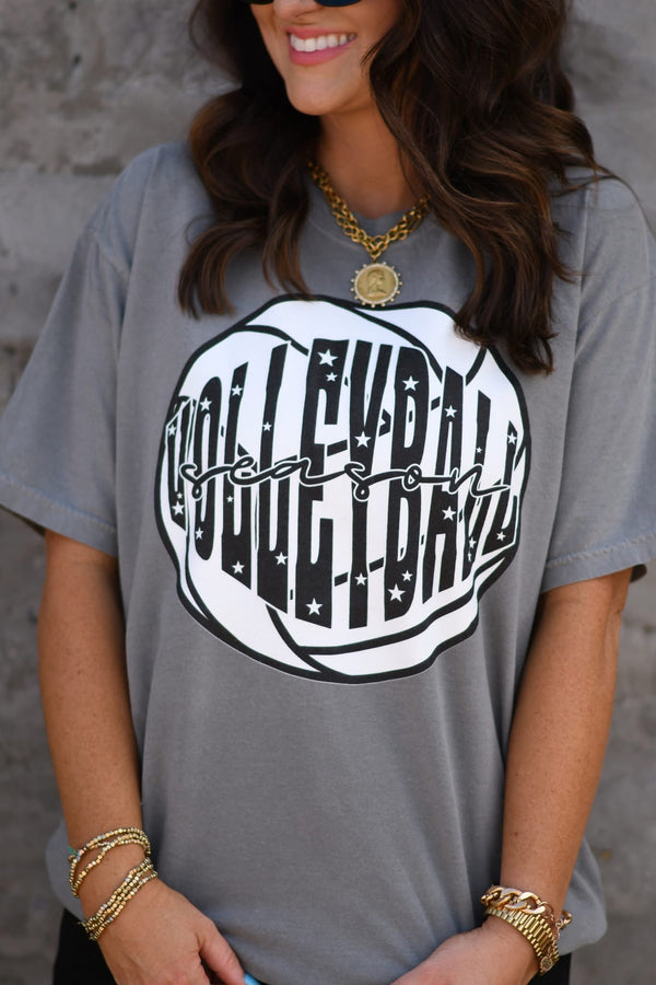 Volleyball Season comfort colors tee
