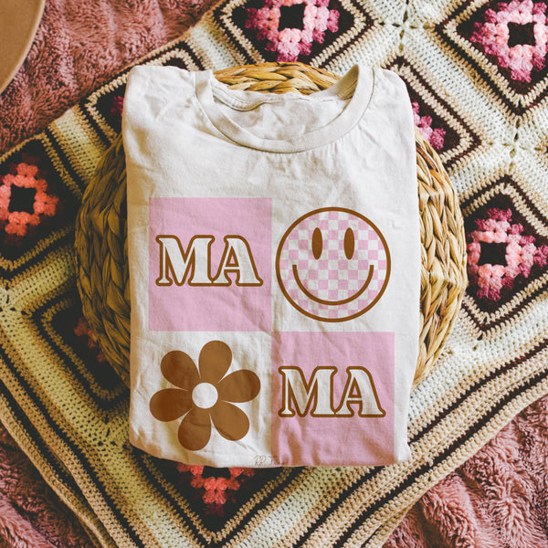 Spring Mama Block tee