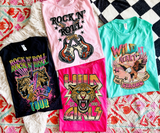 Rocker tees (4 options)