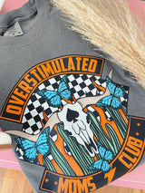 Overstimulated moms club - western tee