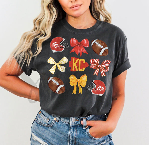 Kansas City Chiefs coquette tee
