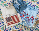 USA bows tee