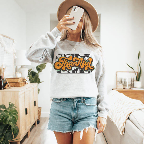Vintage Thankful Sweater