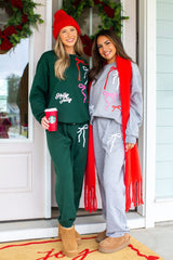 Holly Jolly Bow Sweatshirt set