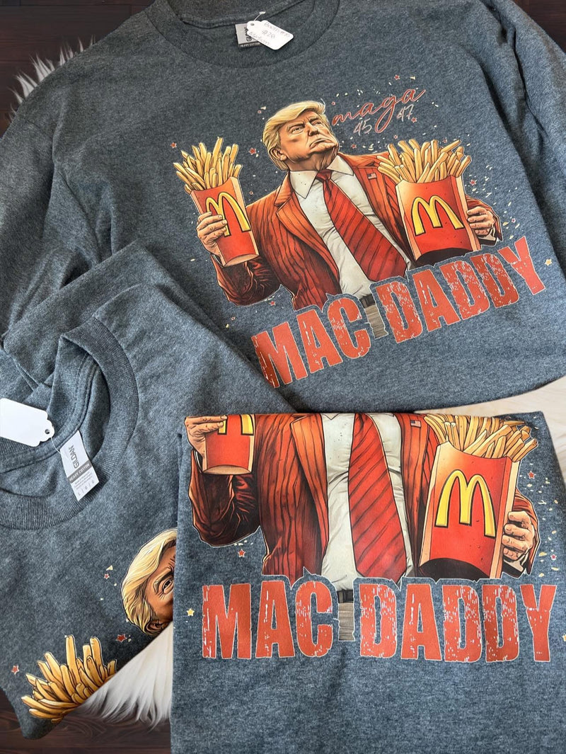 Mac Daddy Trump Charcoal tee