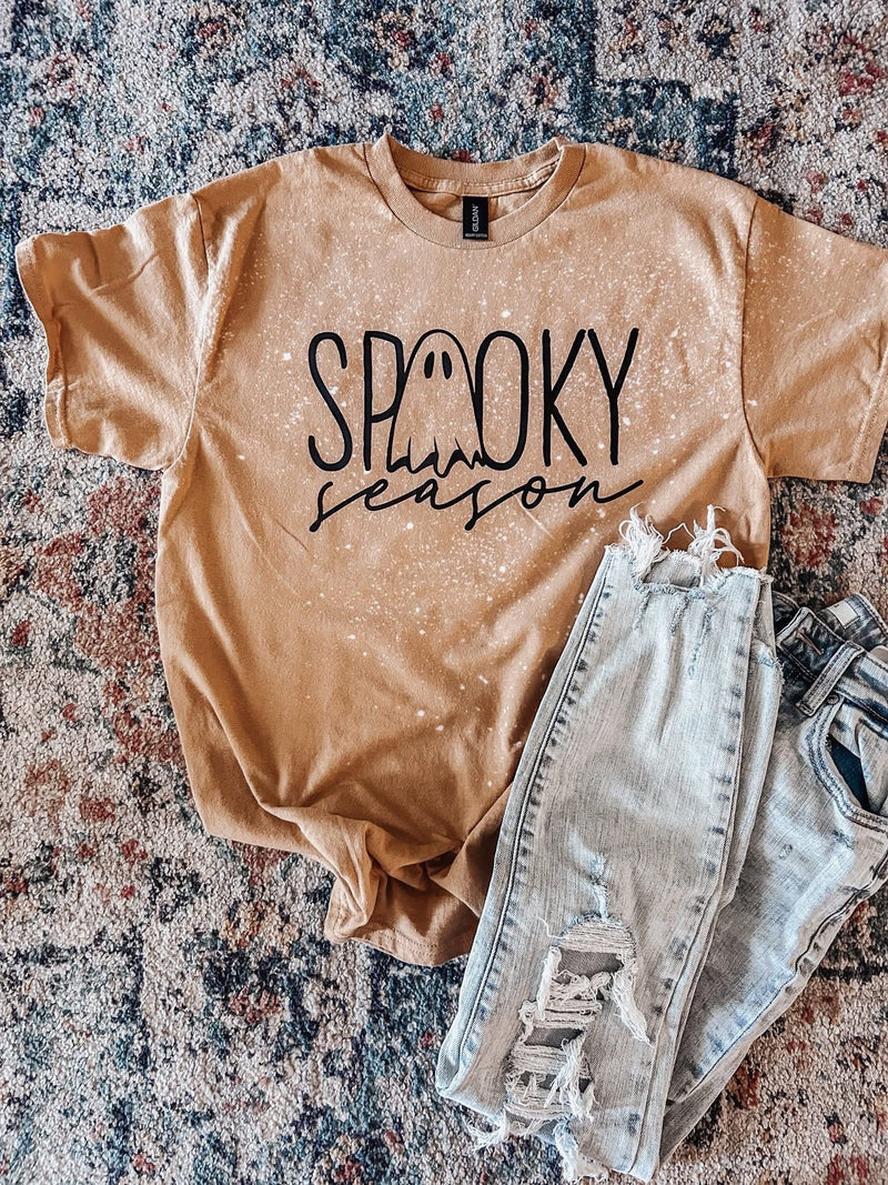 Spooky Season splatter tee (2 color options)