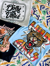Wild girls blue tee