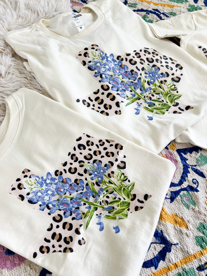 Bluebonnet Texas tee