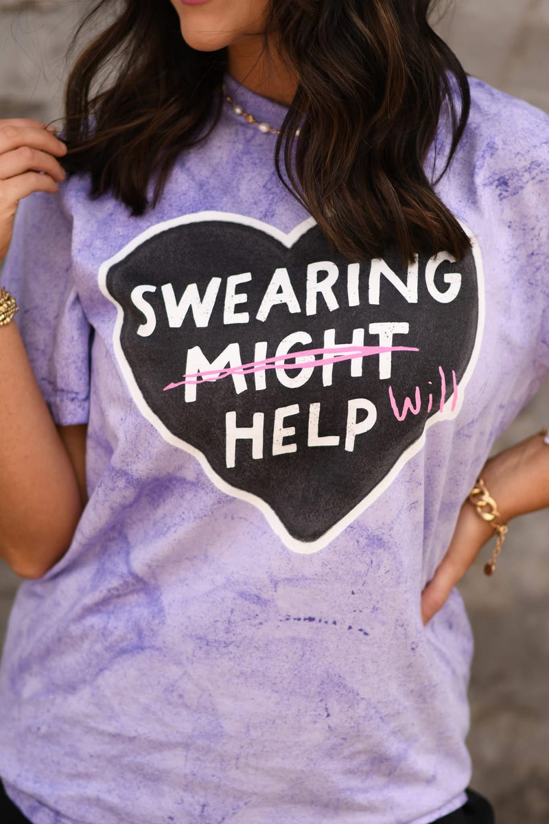 Swearing might/will help tee