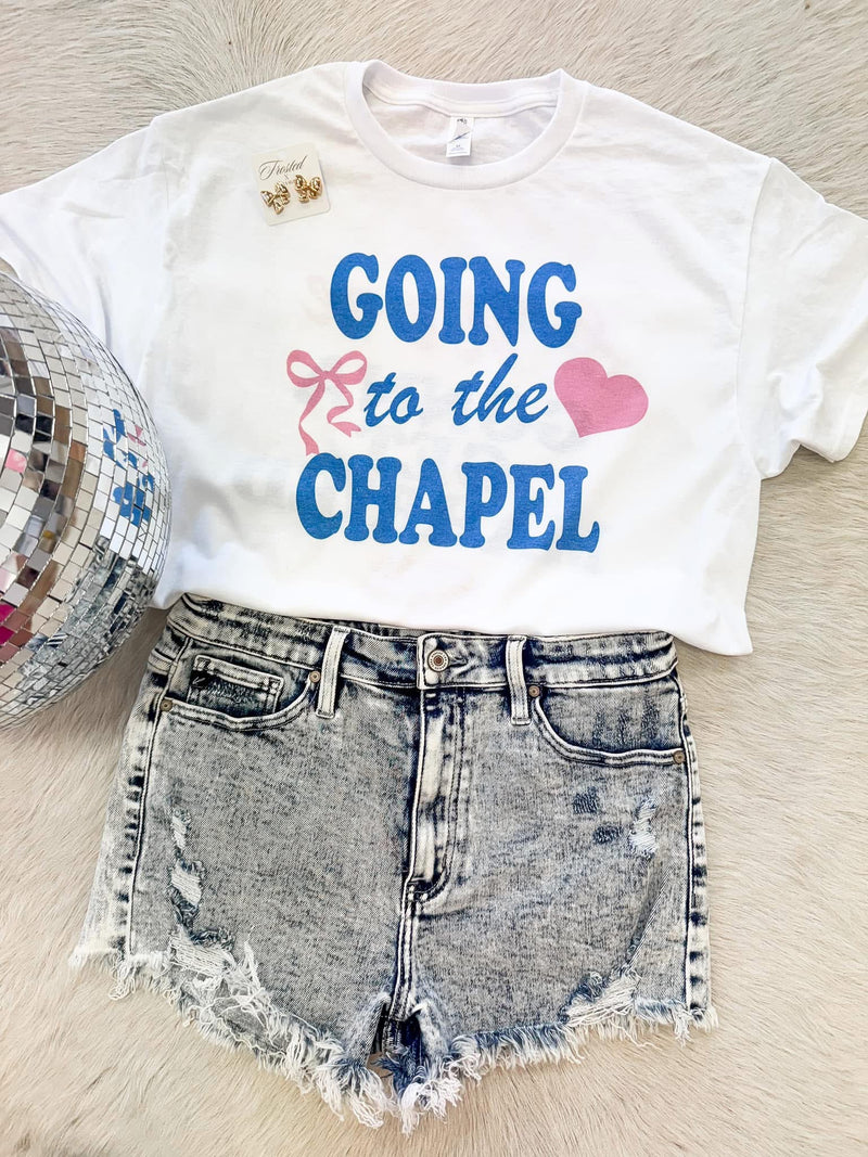 Going to the chapel - front/back tee
