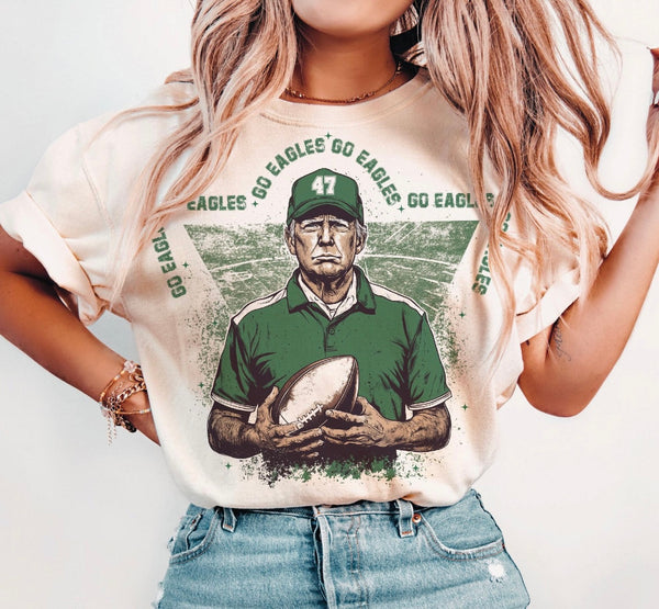 Let’s Go Eagles Trump tee