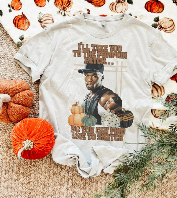 Take me to the Pumpkin Patch, 50 Cent tee