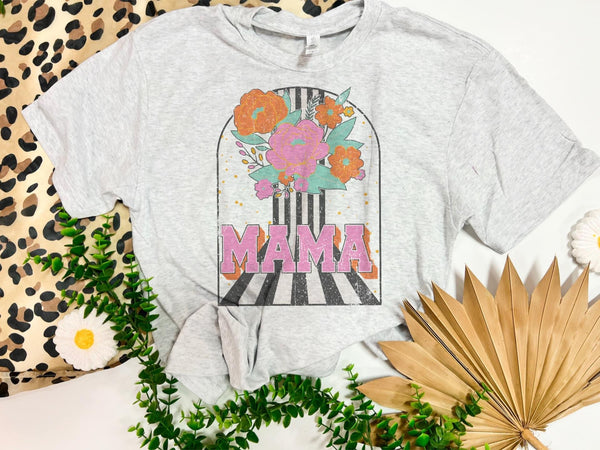 Mama retro hoop tee
