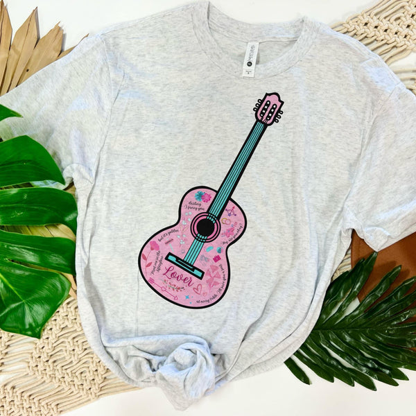 Pink Taylor guitar tee