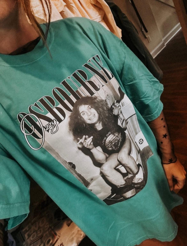 Emerald Ozzy Throwback tee