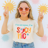 i'm not mean, I'm spicy nice tee